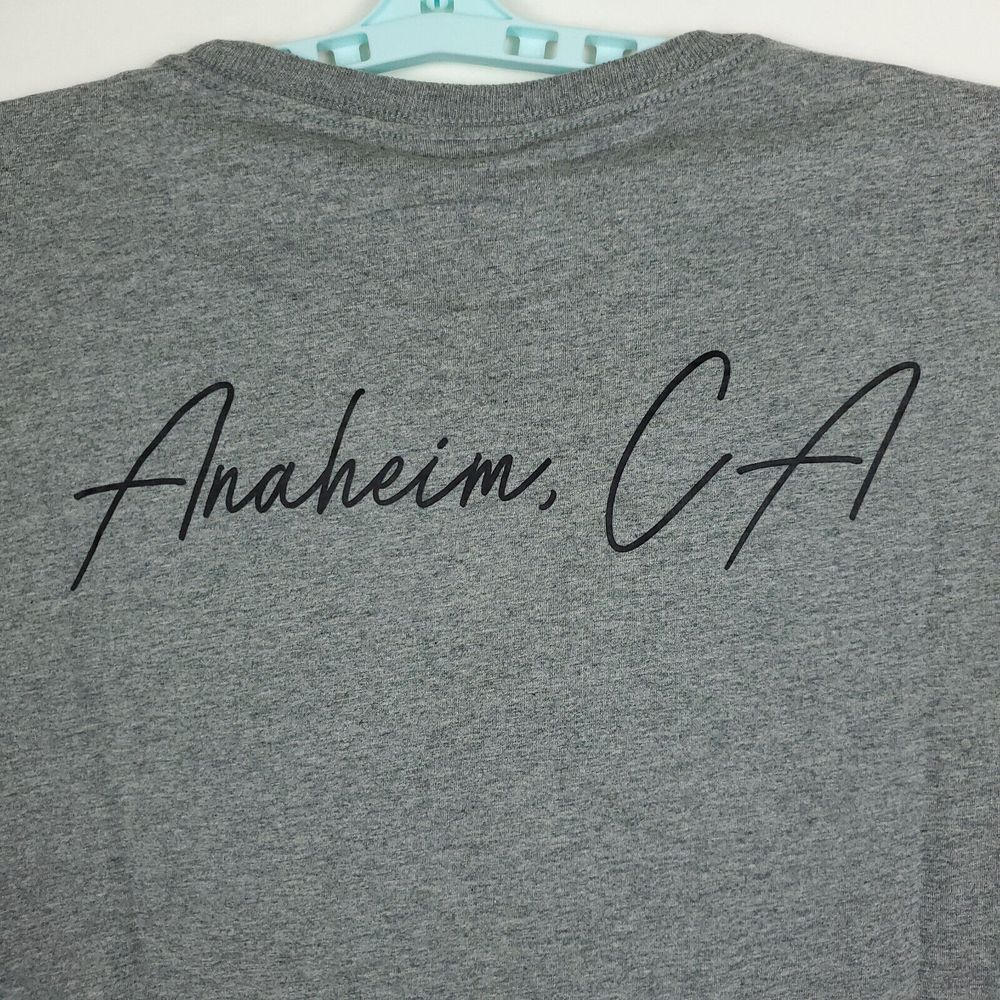 Anaheim Ducks Mitchell & Ness NHL 3XL XXXL Shirt‎ Multi-Logos Heather Gray NWT - Picture 9 of 10